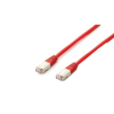 LATIGUILLO APANTALLADO S/FTP CAT 6A/10G PIMF OSH 3M ROJO - Marca EQUIP