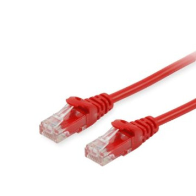 LATIGUILLO DE RED EQUIP U/UTP CATEGORIA 6 COLOR ROJO - 2M
