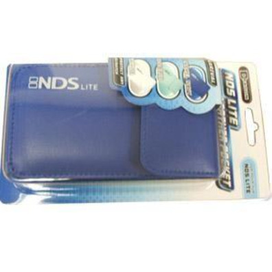 Funda de cuero DS Lite Leather pocket Enamel Navy