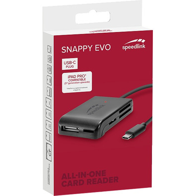 Leitor de cartões Speedlink Snappy EVO USB 3.0