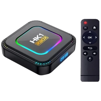 Android TV Box HK1 RBOX K8 RK3528 4GB/32GB 13 Preto