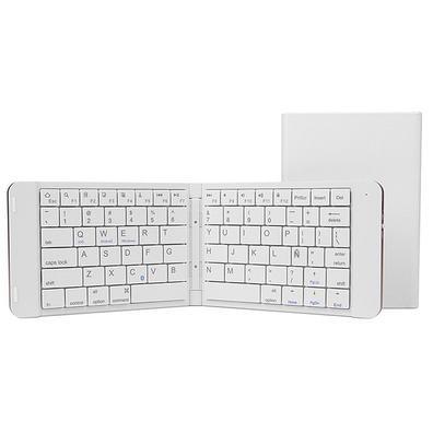 Leotec Mini teclado Bluetooth com bateria branca