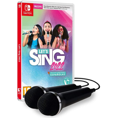 Vamos Sing 2022 + 2 Micrófonos Switch