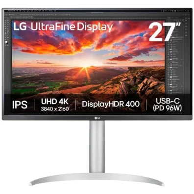 Monitor LG 27 4K Ultra HD LED IPS Preto