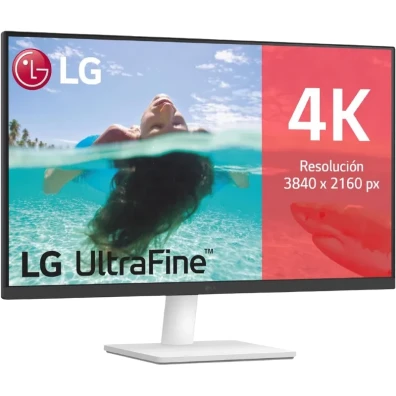 Monitor LG 27US500-W 27 Branco 4K Ultra HD LCD IPS