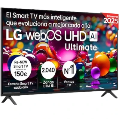 Smart TV LG UHD AI 55UA74006LB 55" 4K Ultra HD com Wifi Azul