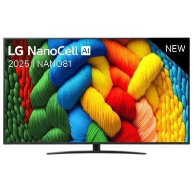 Smart TV LG 65NANO81A6A 65" 4K Ultra HD NanoCell com IA