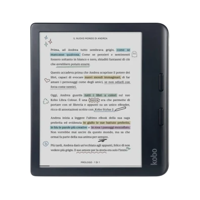 Kobo Libra Colour 32 GB Wifi Preto - Leitor de livros eletrônicos