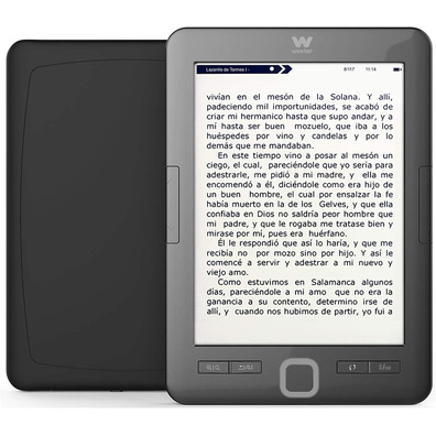 Livro Eletrônico Ebook Woxter Scriba 195 6\'\' Negro