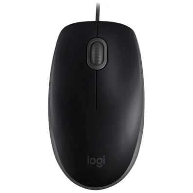 Mouse Logitech B110 Silent USB Preto 1000 DPI