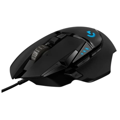 Mouse Logitech G502 Hero USB Preto - Até 25600 DPI