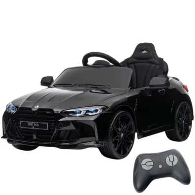 BMW M4 12V Preto - Coche elétrico para crianças