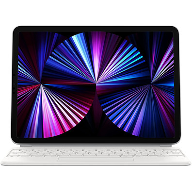 Teclado mágico para iPad PRO 11 "3 e 4 geração branca