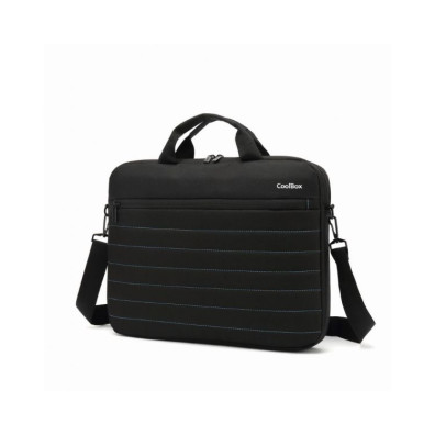 MALETÍN DE PORTÁTIL 14" COOLBOX NEGRO COM ORGANIZADOR INTERIOR