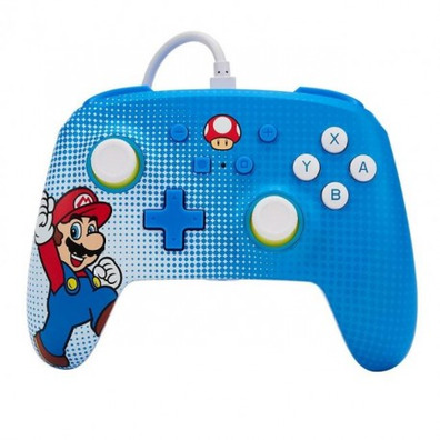 Mando Gaming Powera pará Nintendo Switch MARIO POP ART