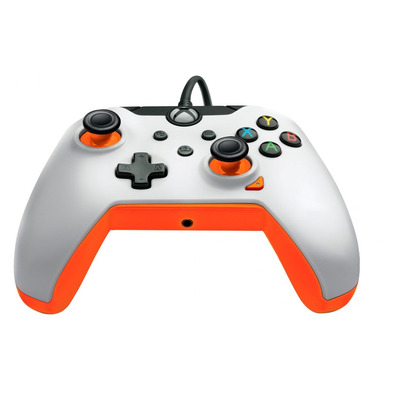Mando PDP Wired Controller Atômico White + 1 Mes Gamepass Xbox Series / Xbox One/PC