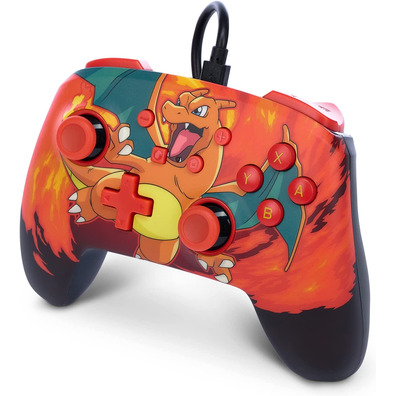 Mando Power A Wired Controller Pokemon Charizard Vortex Switch