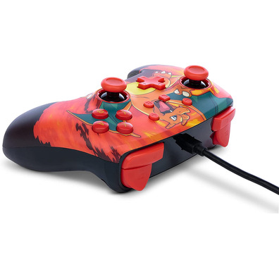 Mando Power A Wired Controller Pokemon Charizard Vortex Switch