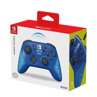 Mando Wireless Horipad Azul Nintendo Switch