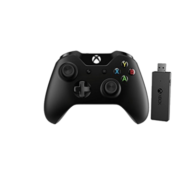 Comando do receptor Xbox One sem fio + PC