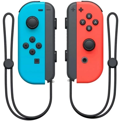 Joy-Con Set Esquerda/ Direita Azul Neón/Rojo Neón - Mandos compatíveis com Nintendo Switch