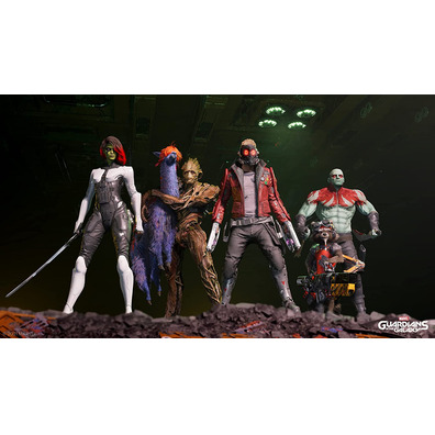 Guardiões da Marvel do Galaxy PS4
