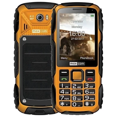 MaxCom MM920 Ruggerizado Amarelo Telefone básico para idosos