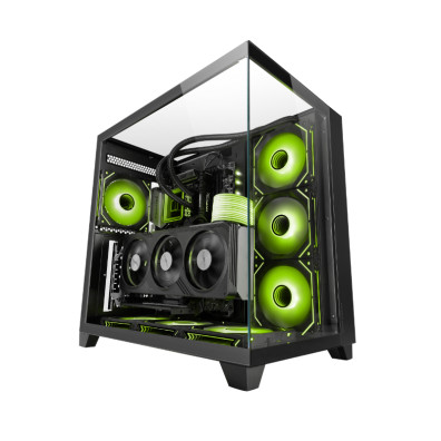 Caixa Semitorre ATX Mars Gaming MC-3C Negro