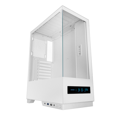 CAIXA GAMING MARS ATX MCPULSARW BLANCO CUERPO CRISTAL TEMPLADO GPU 332mm LCD FRONTAL