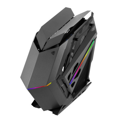 CAIXA GAMING MARS TITAN BLACK ATX COM DISEÑO EXTREMO E CAPACIDADE XXL