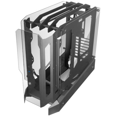 CAIXA ATX MARS GAMING MCEDGE - DISEÑO OPEN AIR - CRISTAL TEMPLADO - GPU 390mm - 1x3.5 3x2.5
