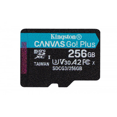 Memoria MicroSD Kingston 256 GB MicroSD Clase 10 UHS-I