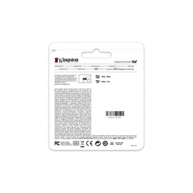 Memoria MicroSD Kingston 512 GB MicroSD Clase 10 UHS-I