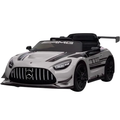 Coche elétrico Mercedes AMG GT3 Gris para crianças