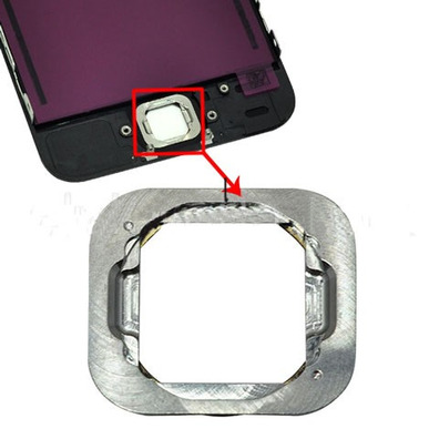 Reposto espaciador metálico botão home iPhone 5S
