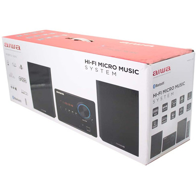 Microcadena Hi-Fi Aiwa MSBTU-300 Negro