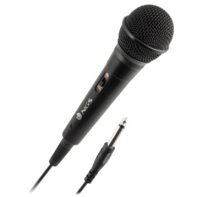 MICROFONO NGS SEMGER FIRE ESPECIAL KARAOKE JACK 6.3 MM CABLE 3MTR