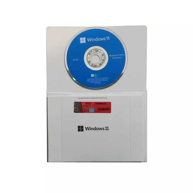 Microsoft Sistema operacional Windows 11 Home Pacote OEM com DVD