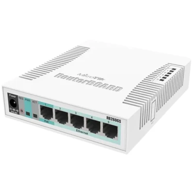 Mikrotik RB260GS Gigabit Ethernet PoE Branco (10/100/1000)