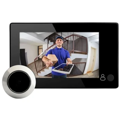 Mirilla digital Escam C10 com tela 4.3 Pulgadas