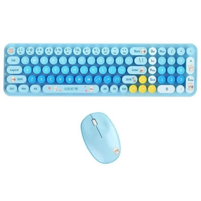 MOFI Baby Bear Azul - Ratão Infantil Divertido e Funcional