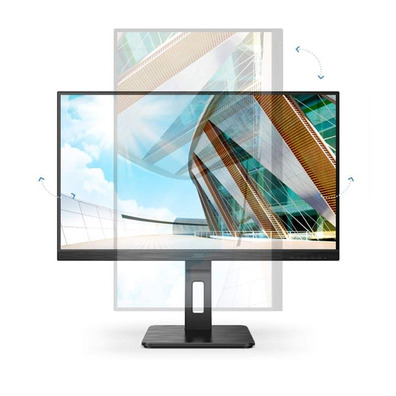 AOC 24P2C 23.8 monitor Multimodal Black FullHD