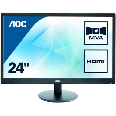 Monitor AOC M2470SWH LED 23.6" Preto