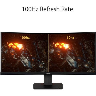 ASUS Tuf Monitor Gaming VG35VQ Curvo HD LED 35 "Preto
