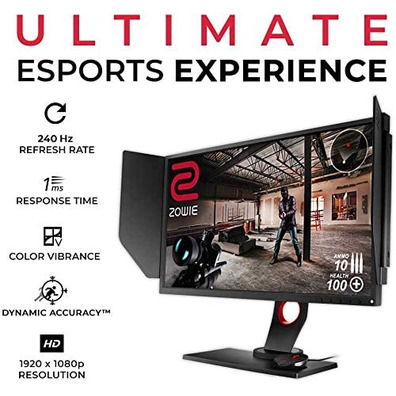 Monitorar jogos Benq Zowie XL2546 LED 24.5 Multimédia Negra