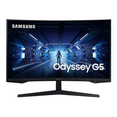 Monitor Gaming Curvo Samsung Odyssey G5 27 " C27G55TQBU 144Hz / VA