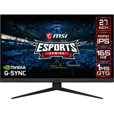 Monitor de jogos MSI Optimx G273QF 27 " LED preto