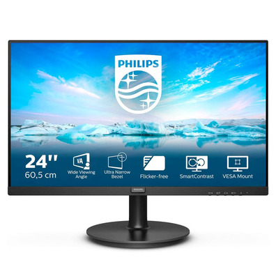 Monitor LED Philips V-Line 241V8LA 23,8 " Multimídia / FHD