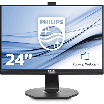 Philips Monitor 241B7QPJKEB / 00 23.8 "FullHD Multimedia Preto