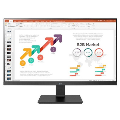 Monitor Profesional LG 24BL650C-B 23,8 " / Full HD/ Multimídia / Negro